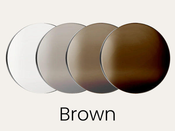 Icon Photochromic Rx Lenses - Brown