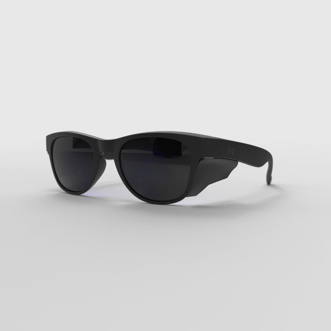 Icon SLIM M.Black with Grey Tinted UV400