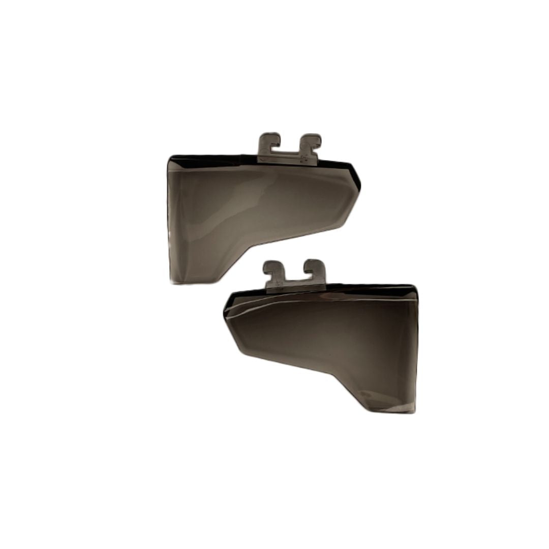 ICON & FLYERS - TRANSPARENT GREY SIDE SHIELDS SET